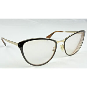 Prada VPR 55T DHO-101 Womens Brown Cat Eye 52-18-140mm Eyeglasses FRAMES ONLY